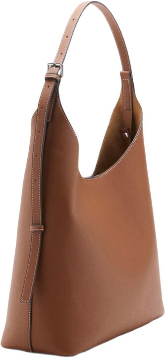 Shopper bag with buckle
