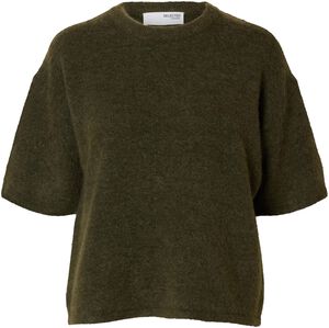 WOOL KNIT O-NECK