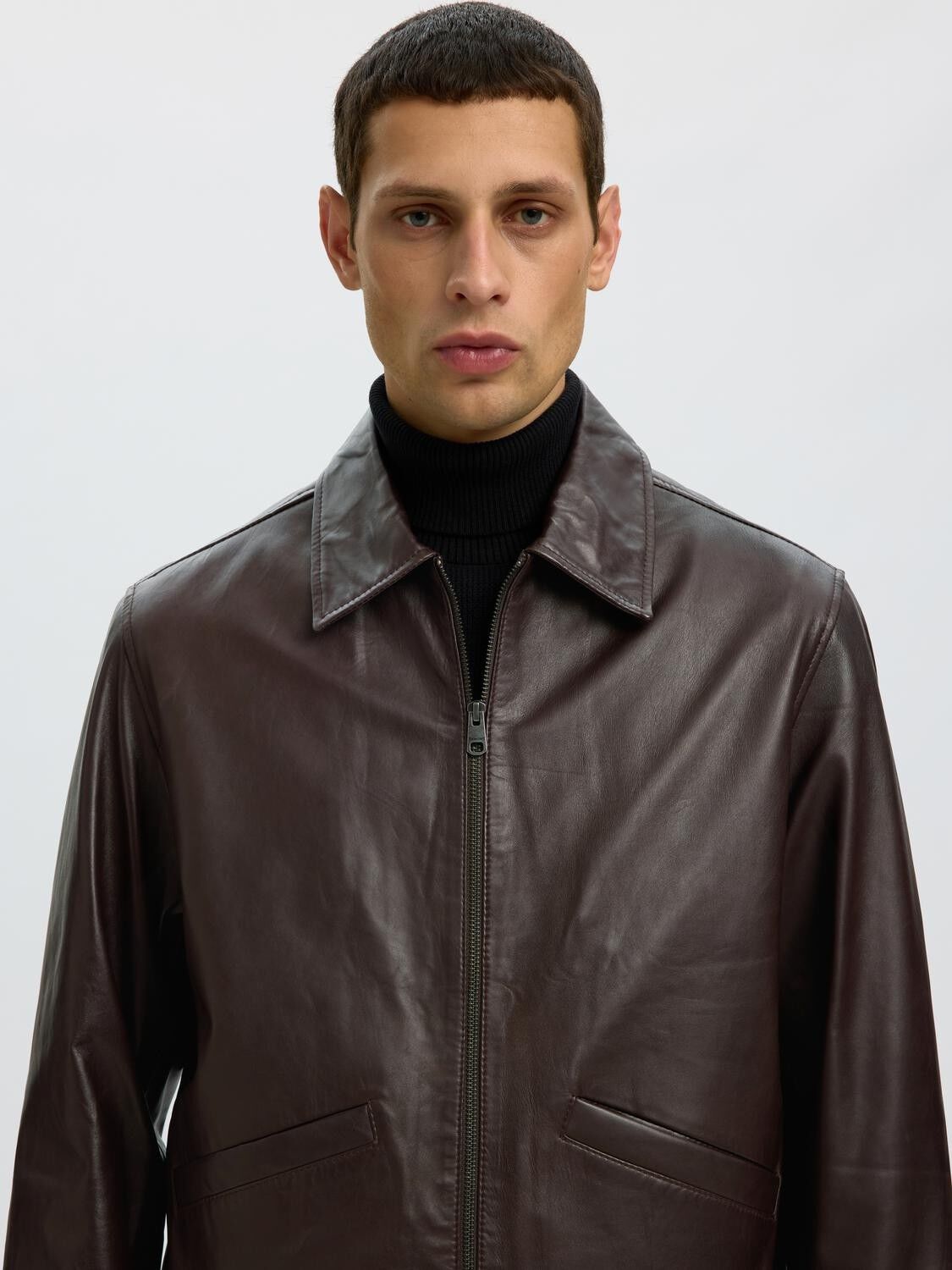 Slmscott Leather Jkt