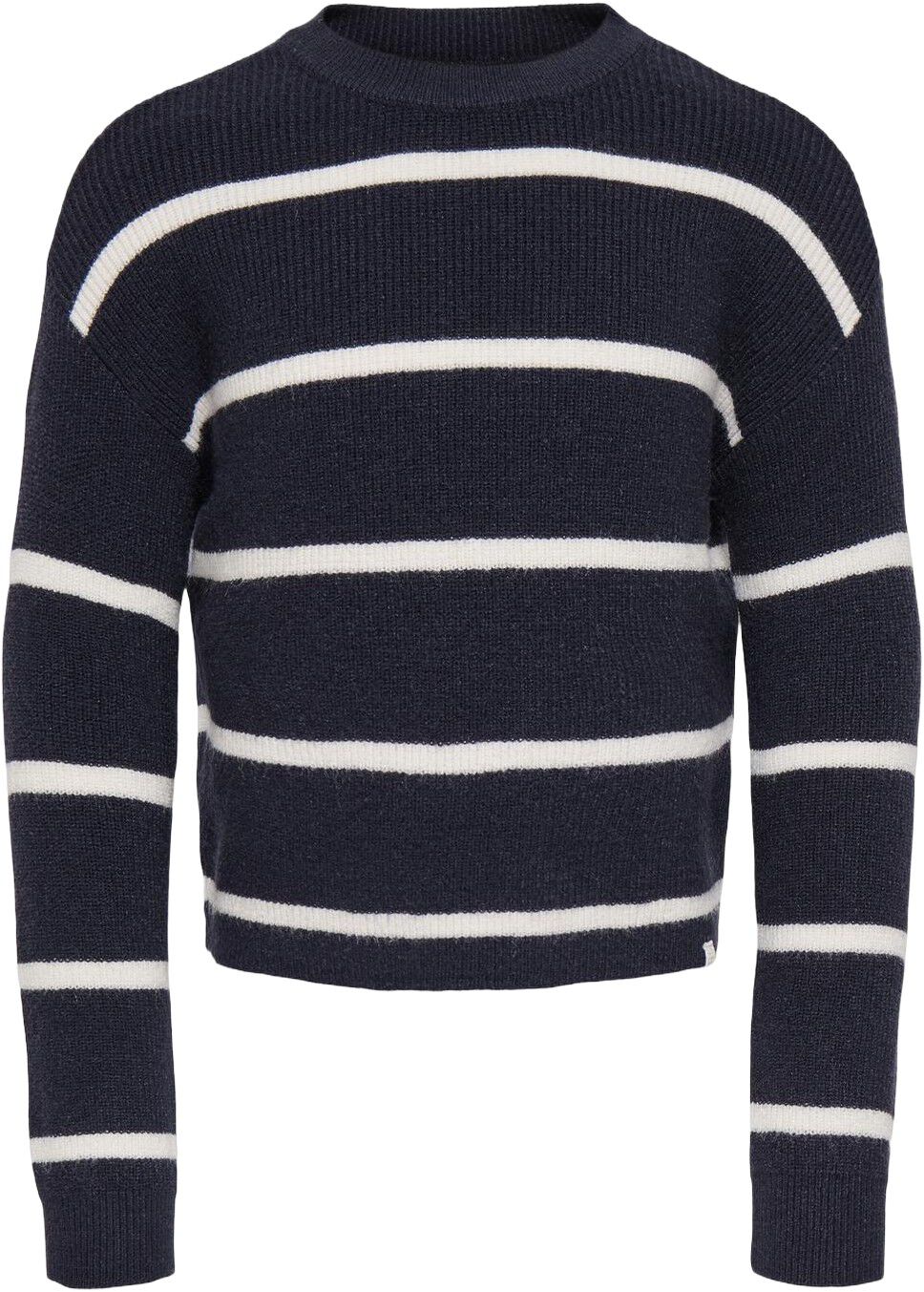 KMGFRANCA LIFE SHORT LS STRIPE KNT