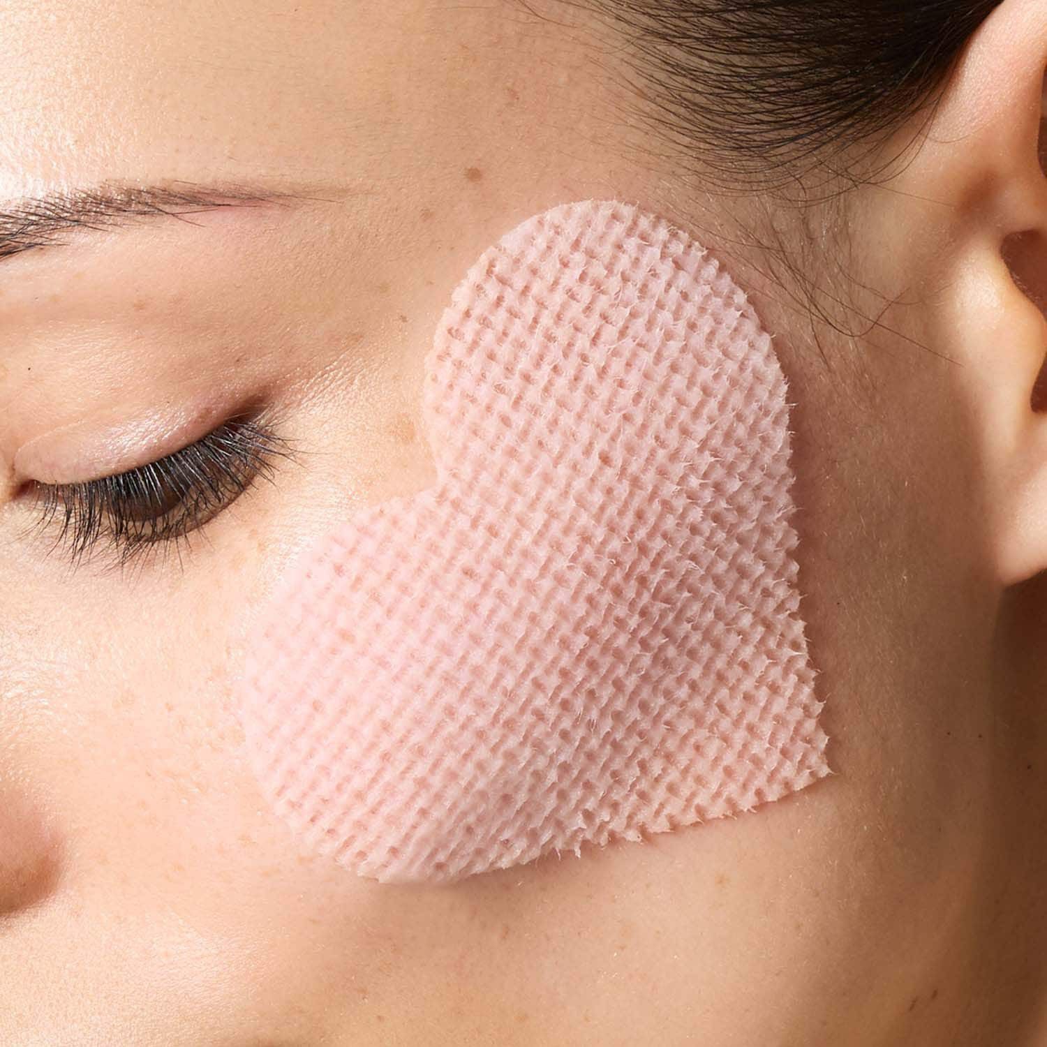 The Porefect Pad Eksfolierende, tonificerende pads med rosenvand