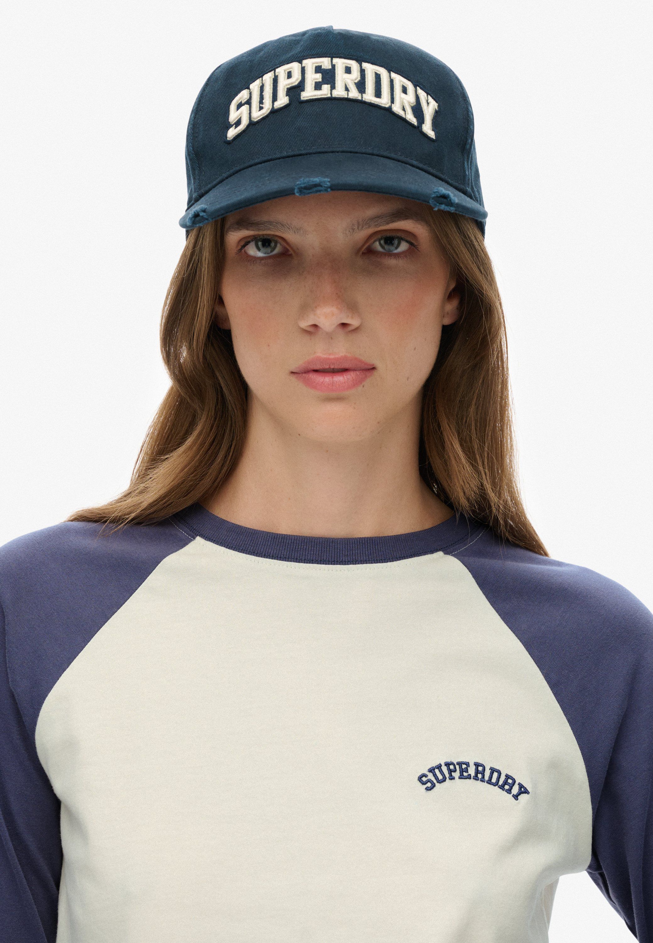 VARSITY LOGO TRUCKER CAP