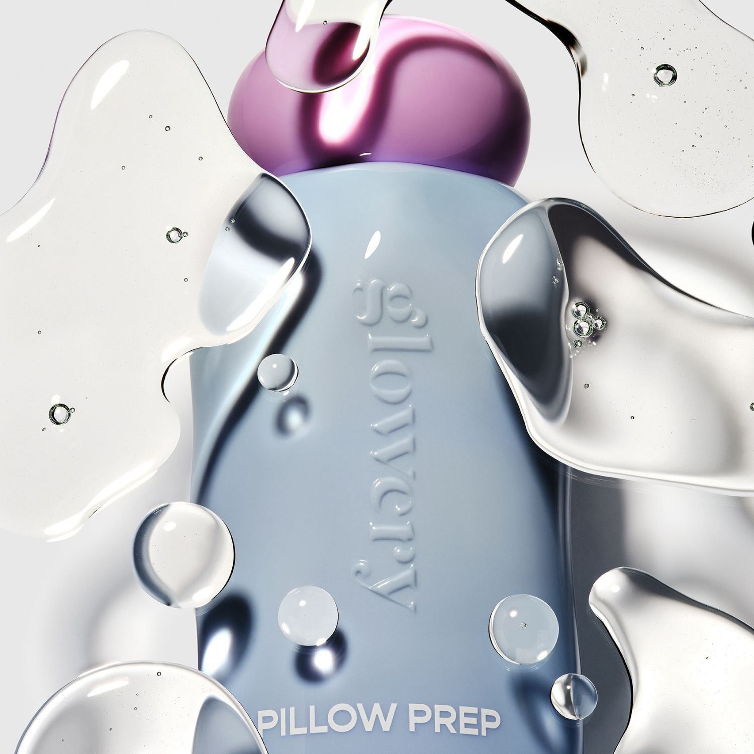 P.M. GLOW Pillow Prep-Rensende toner med bl&aring;b&aelig;r