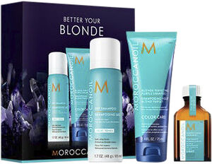 Moroccanoil Better Your Blonde travel box