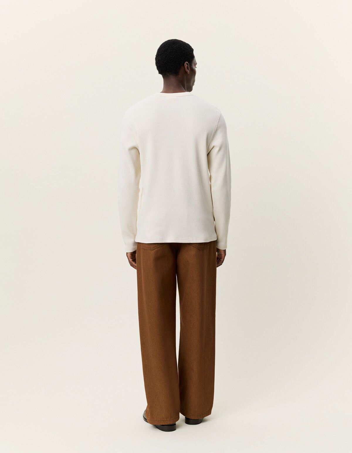 Label Waffle LS T-Shirt