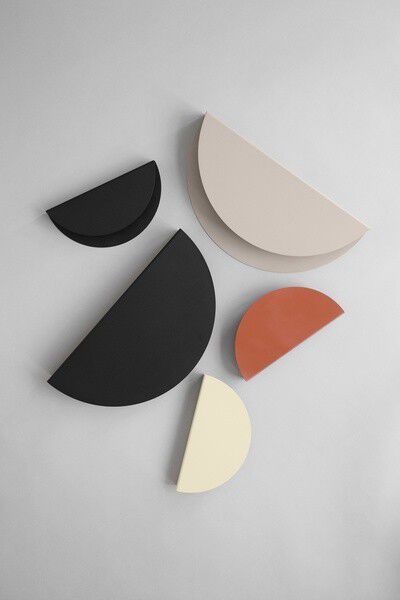 Half Moon Shelf: Sand: Small