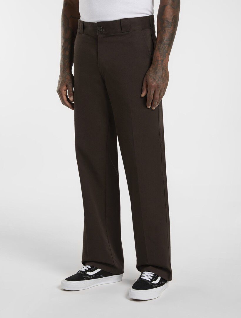 247 REGULAR WORK PANT DARK BROWN