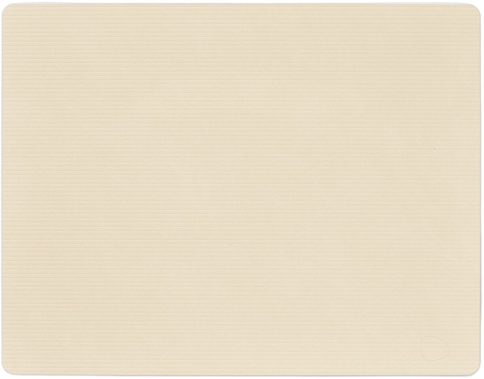 Table Mat Square L Corduroy Vanilla