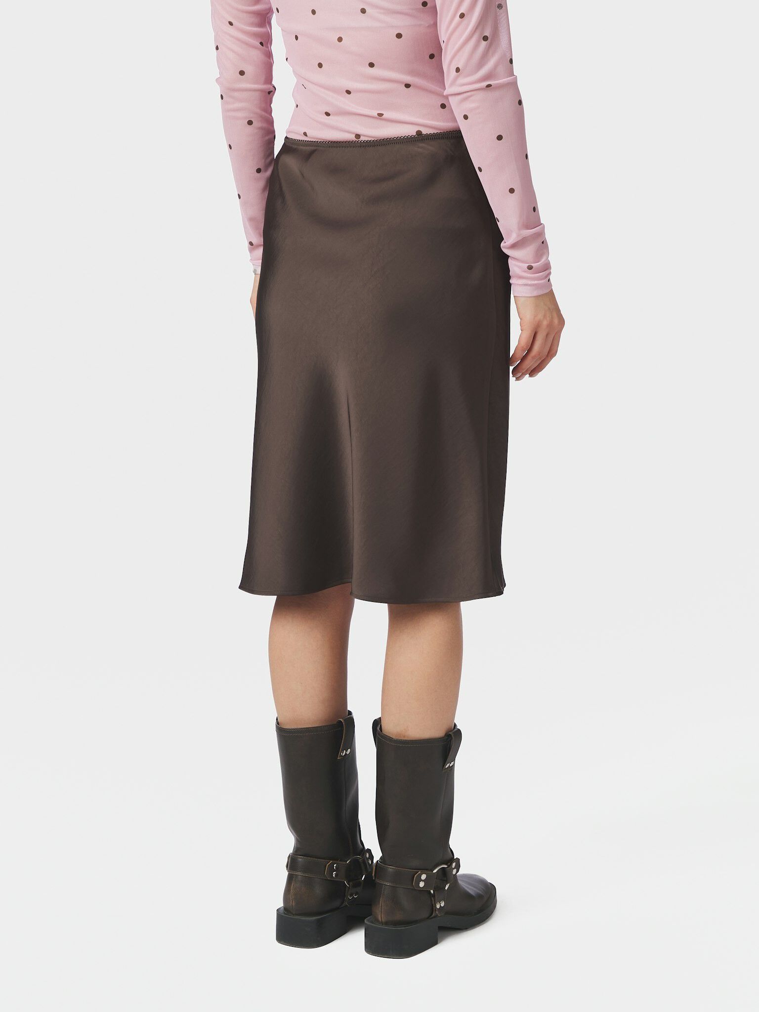 Mindie Heavy Sateen Skirt