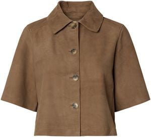 SLFSURI SS SUEDE SHIRT