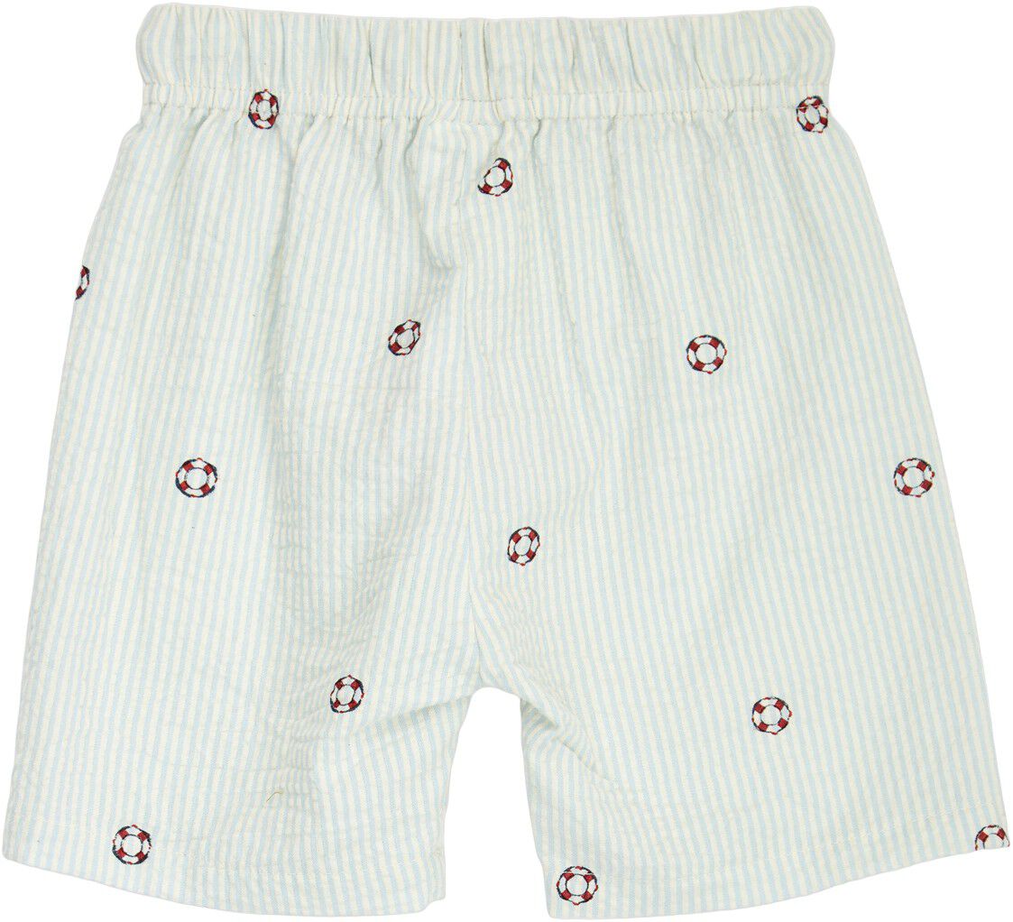 Seersucker stripe shorts baby
