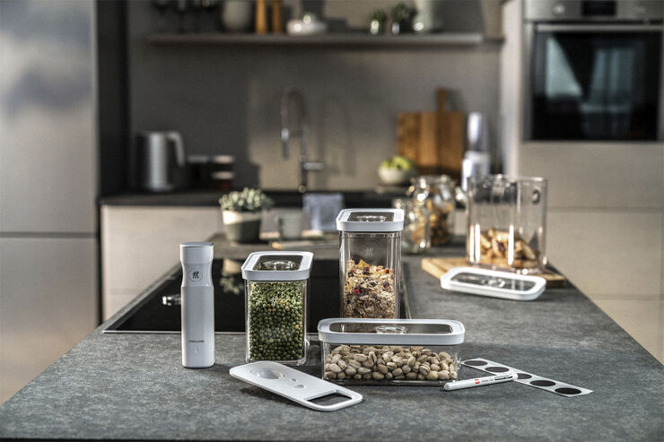 Fresh & Save CUBE Sæt M5 gennemsigtig-hvid