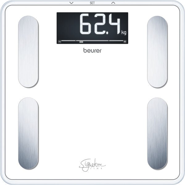 Kropsanalysevægt i hvid BF 400