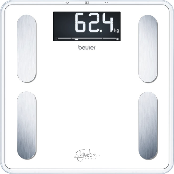 Kropsanalysevægt i hvid BF 400