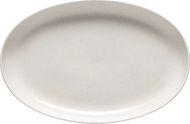 Pacifica serveringsfad oval, vanill