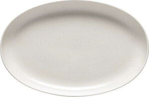 Pacifica serveringsfad oval, vanill