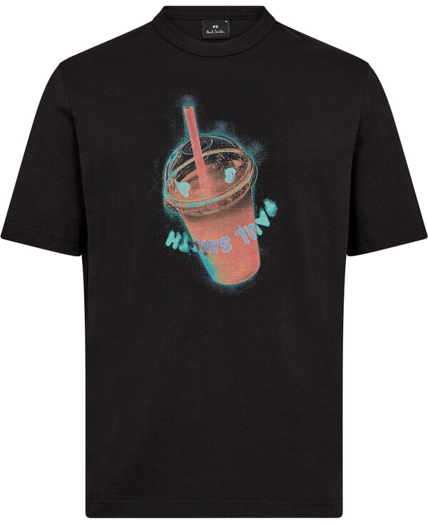 Mens Casual Fit T Shirt Drink