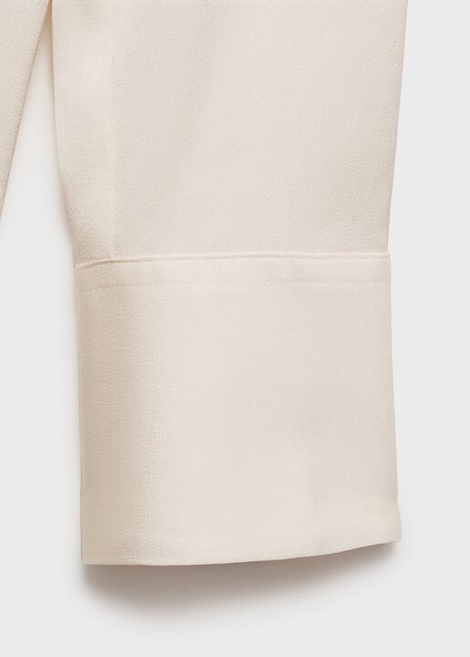 Satin finish flowy shirt