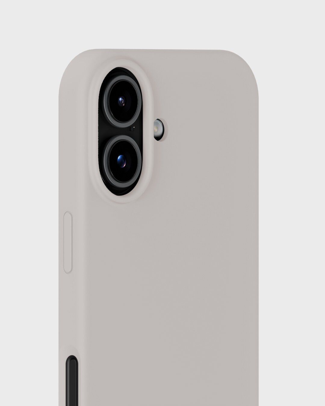 Silicone Case iPhone 17 Wool Gray