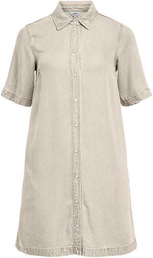 OBJFRAME 2/4 RE DENIM DRESS NOOS