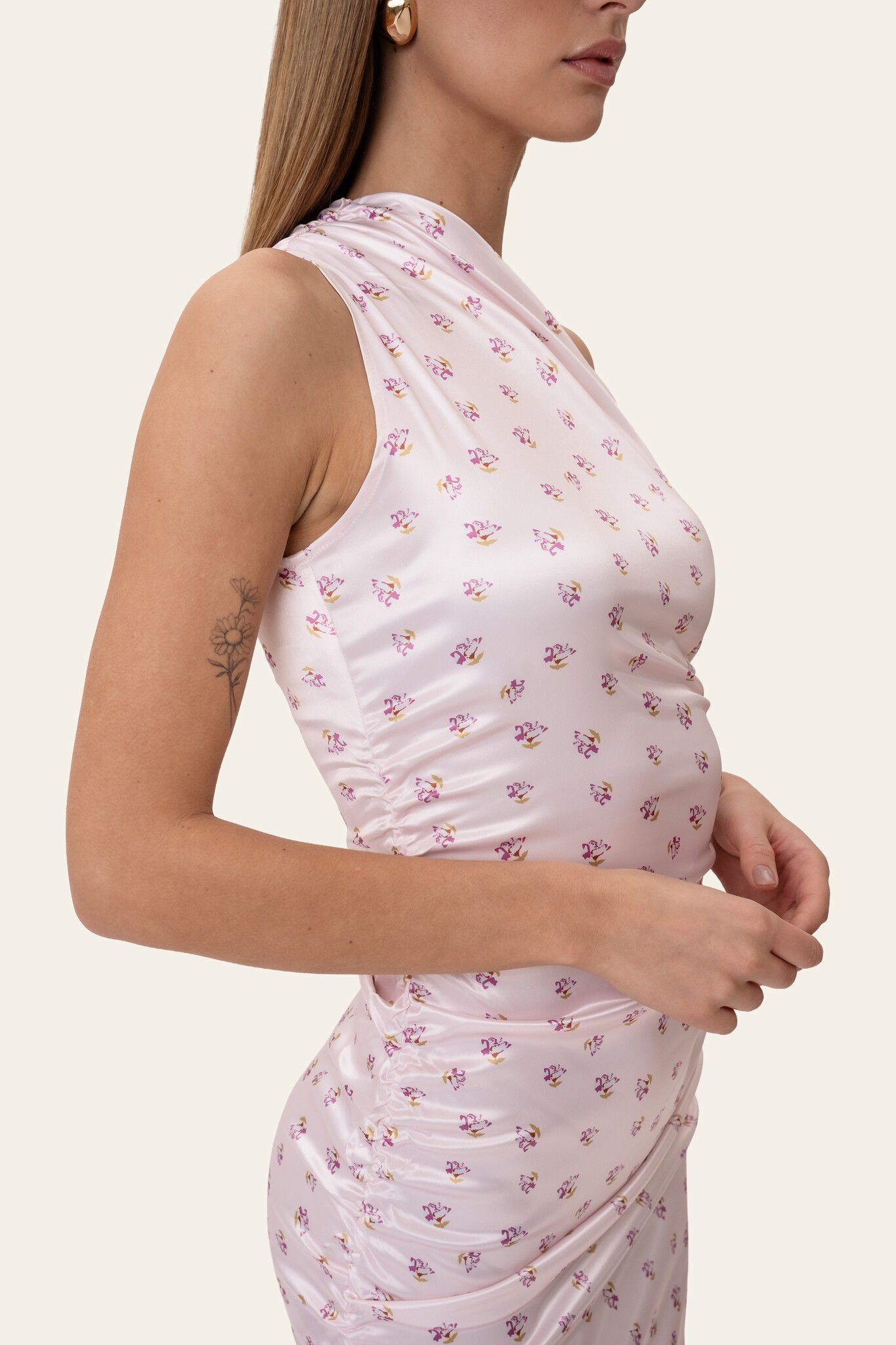 AndreaIC Satin Dress