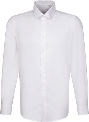 Performance shirt Slim Long sleeve Kent-Collar Uni