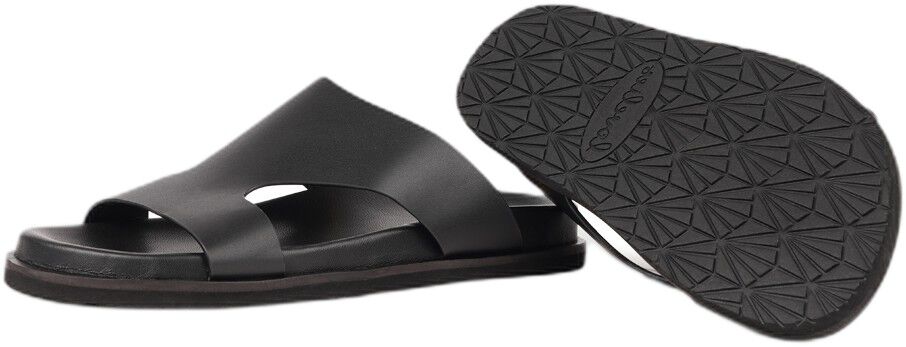 SASSANO - WIDE STRAP LEATHER SANDAL