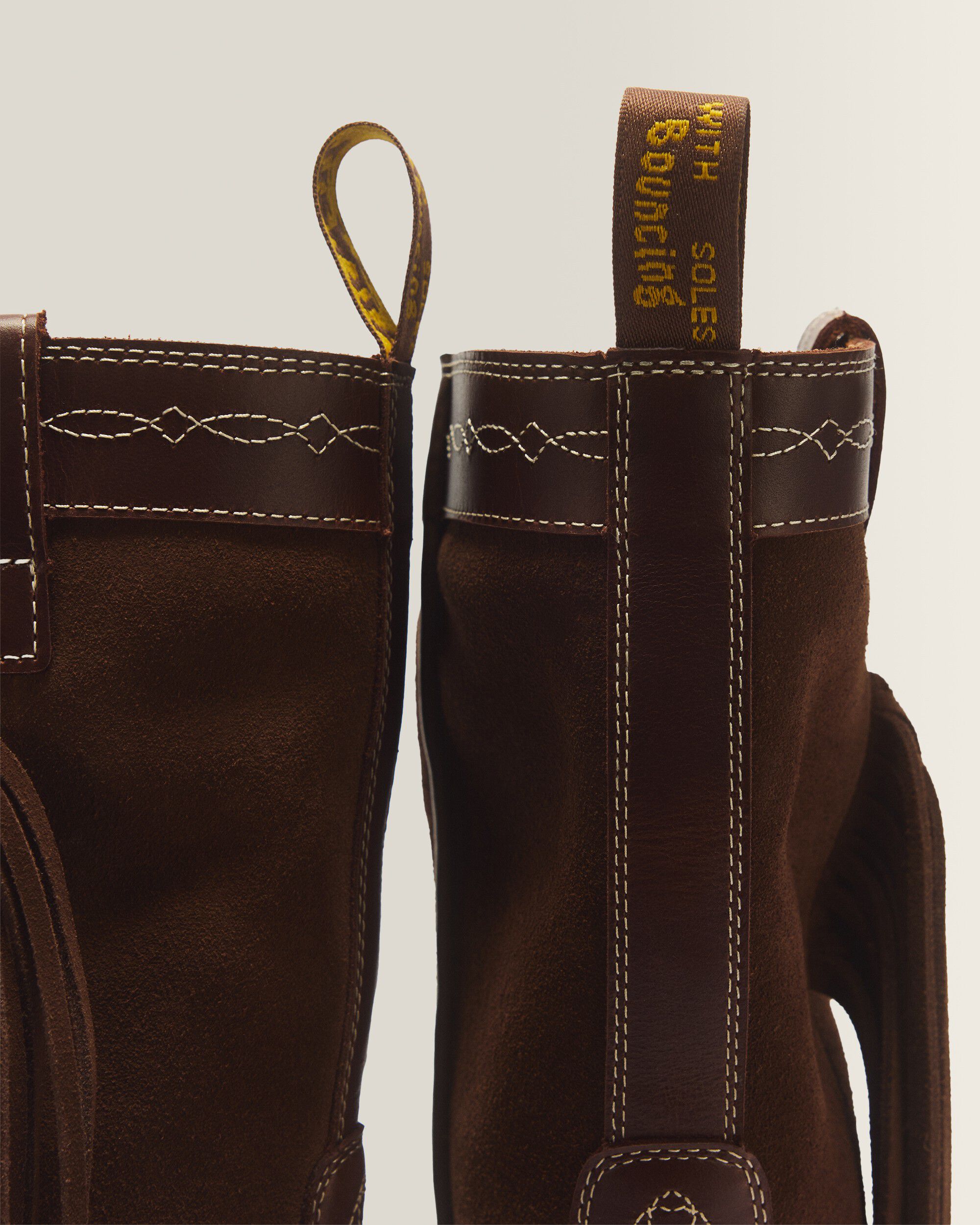 Quad Mid Dr Dark Brown Classic Pull Up+Bronx Suede
