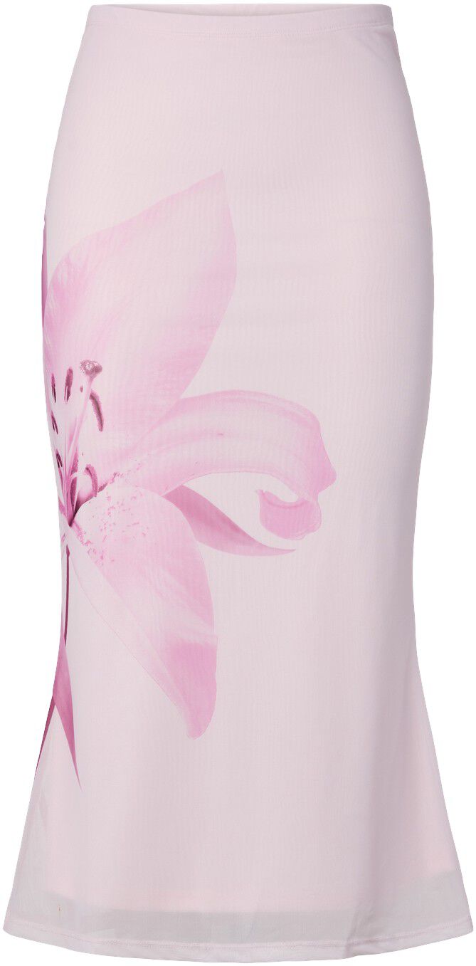 PCALBI MW MIDI SKIRT JRS