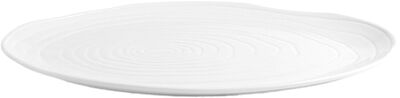 Boulogne tallerken oval, hvid L36cm