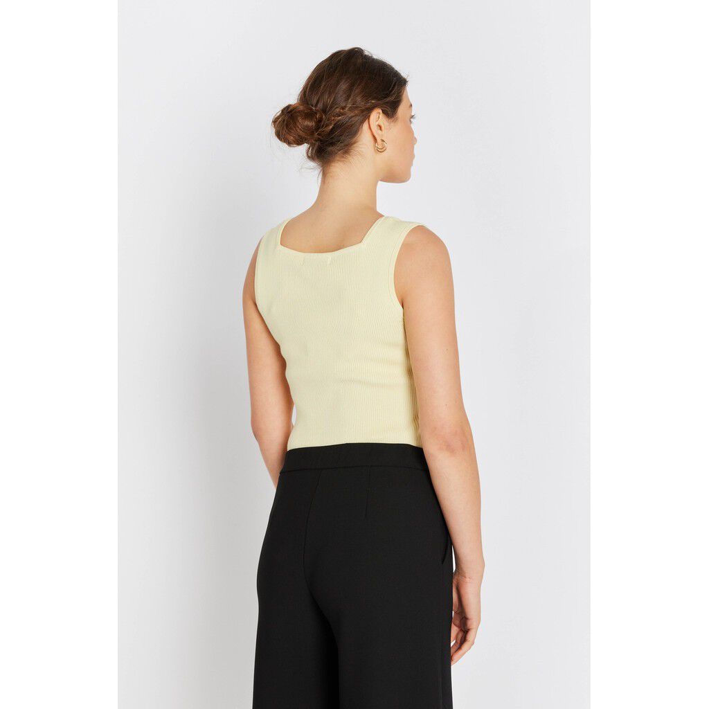 7493RDFNoa reverse knit top