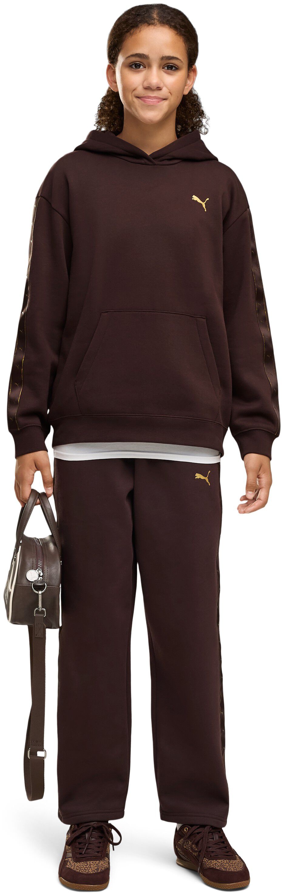 ESS TAPE RELAXED HOODIE FL G