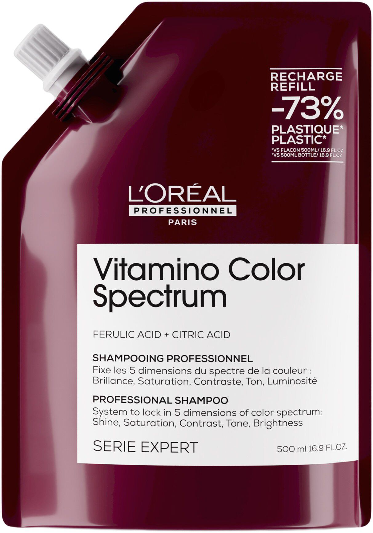 L'Or&eacute;al Professionnel Vitamino Color Spectrum Shampoo Refill 500ml