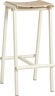 Taburete 8 Bar stool High Eggshell