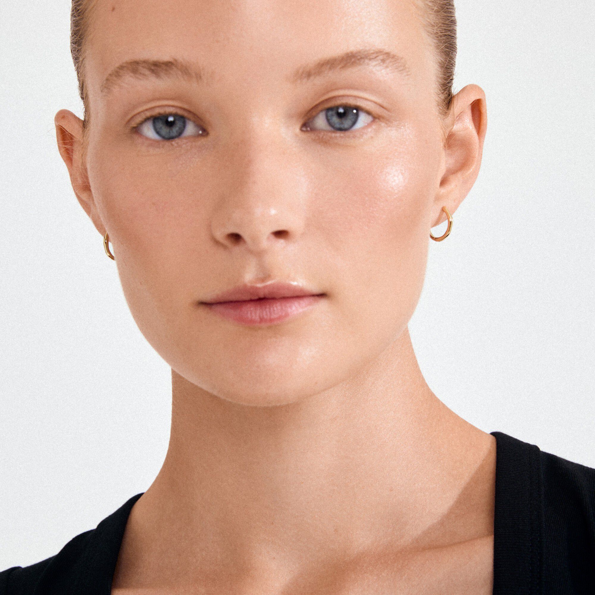 NOVA hoop earrings gold-plated