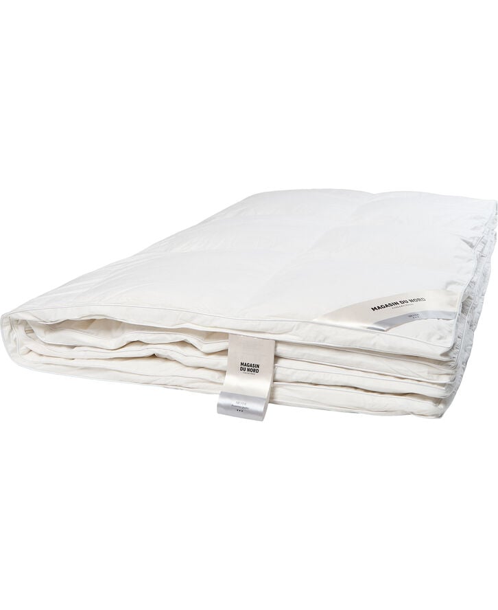 Sølv Moskusdun Dyne - Varm 140x200 cm.