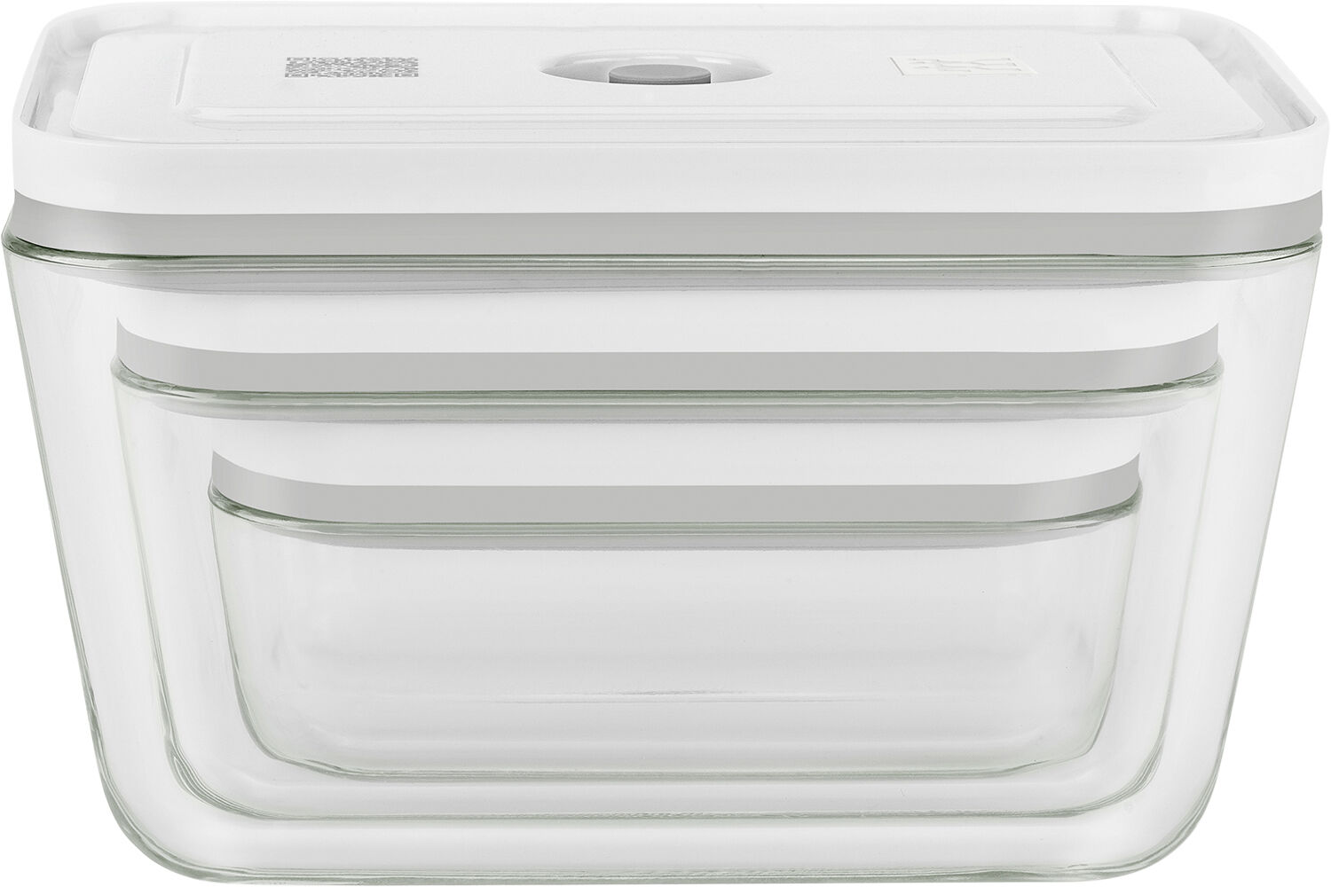 Fresh & Save Vakuum beholders&aelig;t 3d i glas. S,M, L