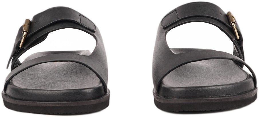 MARINA - ADJUSTABLE 2 STRAP LEATHER SANDAL