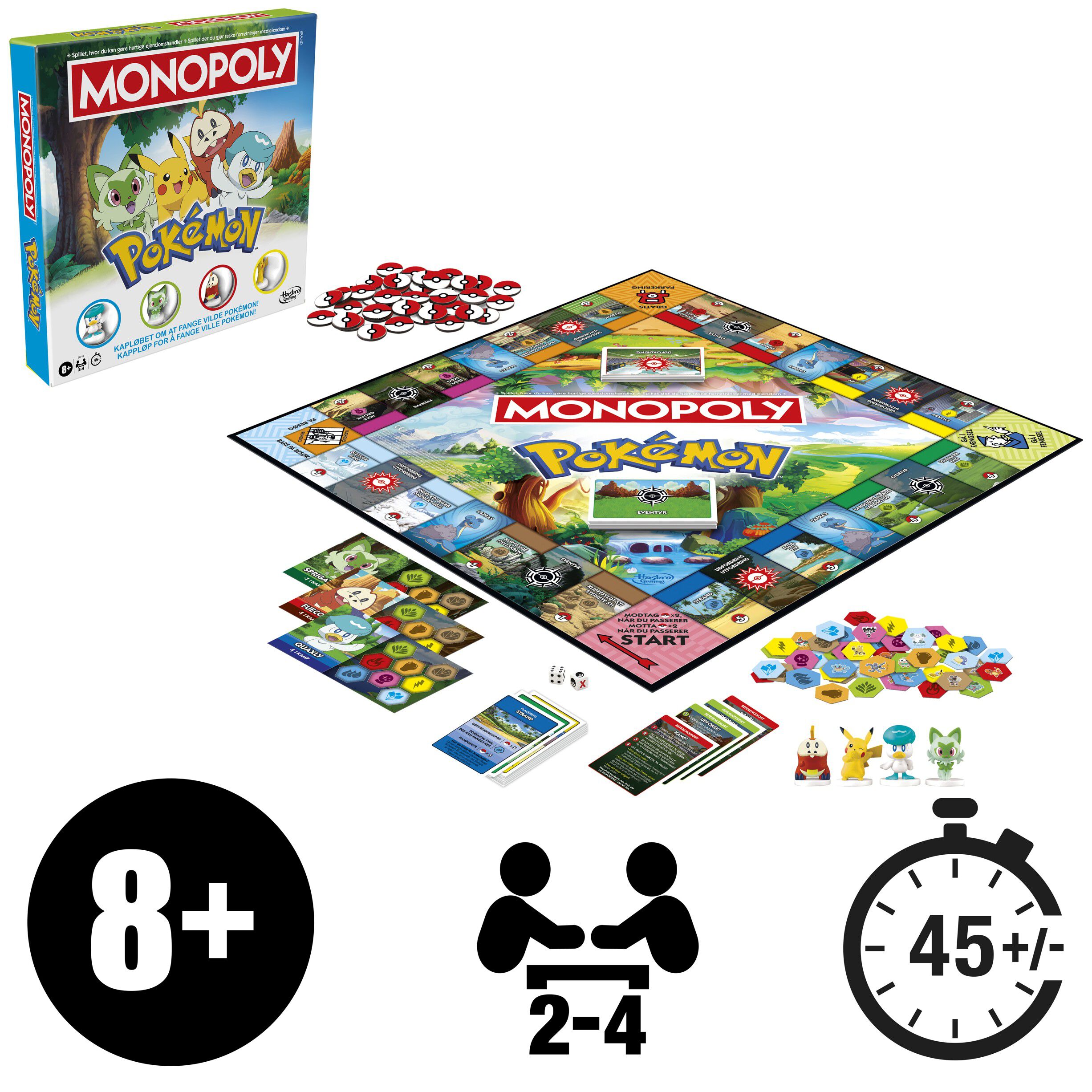 Monopoly Pokemon DK/NO