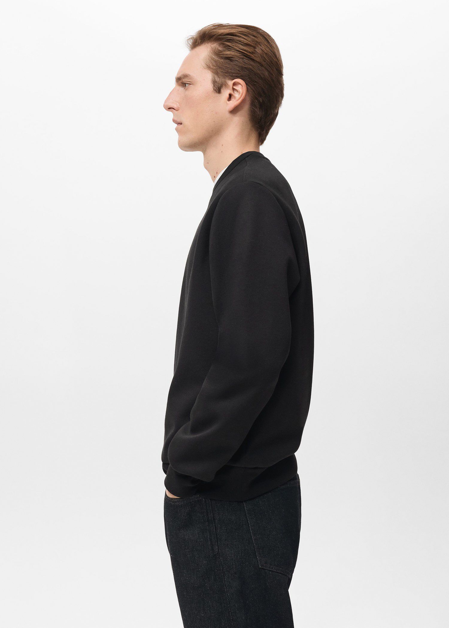 Regular-fit cotton sweatshirt