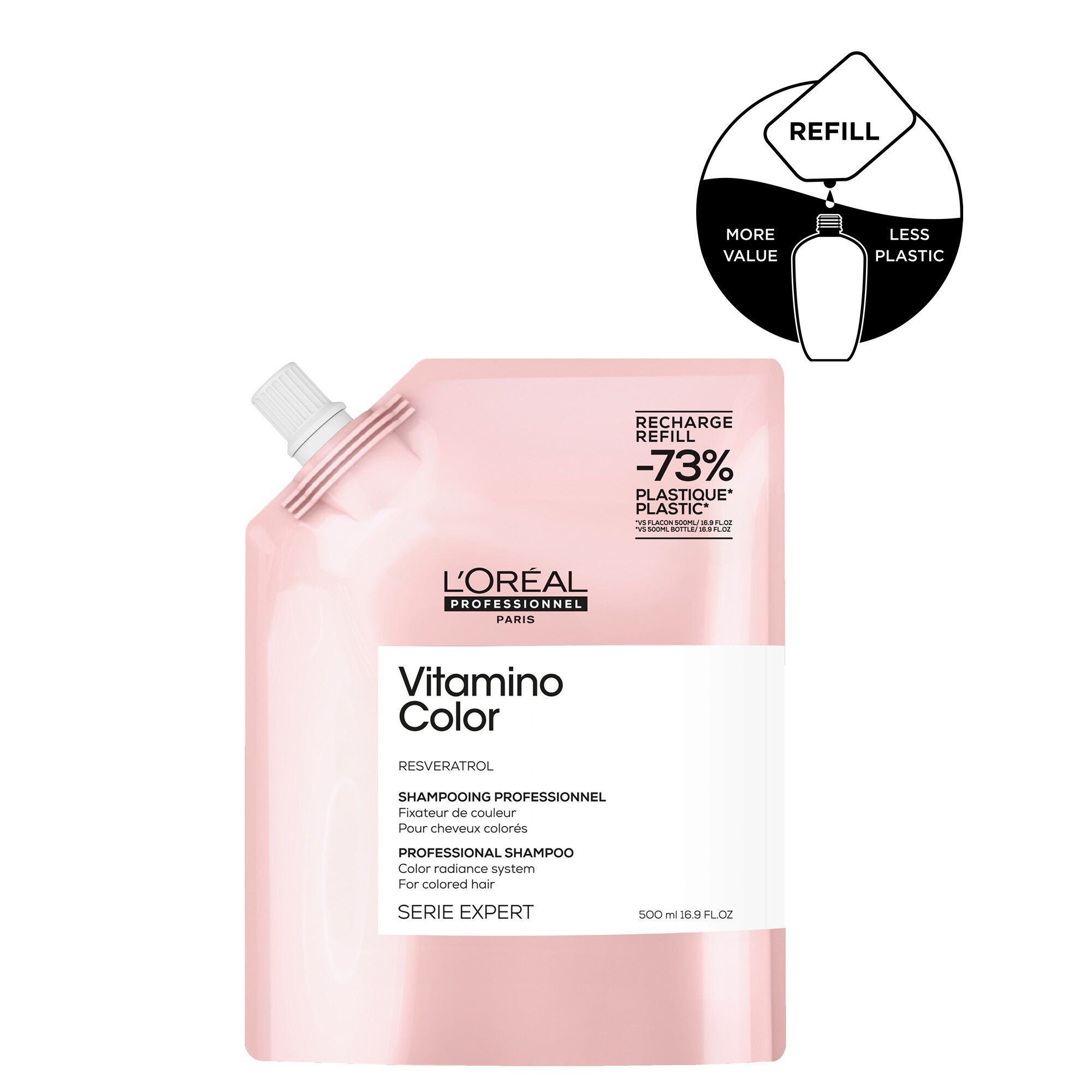 L'Or&eacute;al Professionnel Vitamino Color Shampoo Refill 500ml