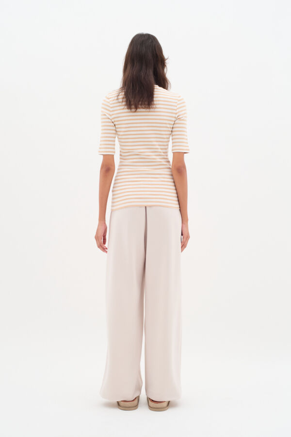 DagnaIW Striped V T-Shirt