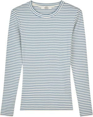 2x2 Cotton Stripe Tuba Tee LS