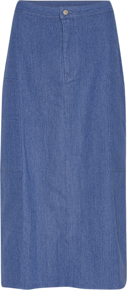 Line twill skirt