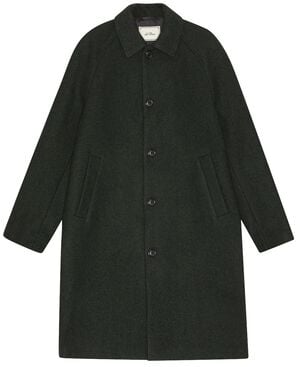 Solid Wool Coat
