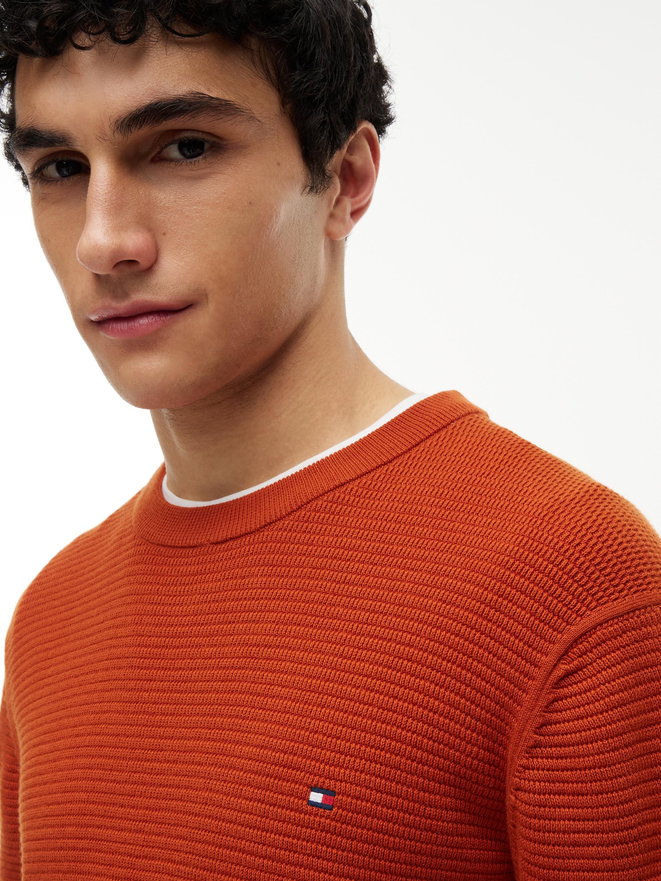 SEASONAL STRUCTURE CREW NECK