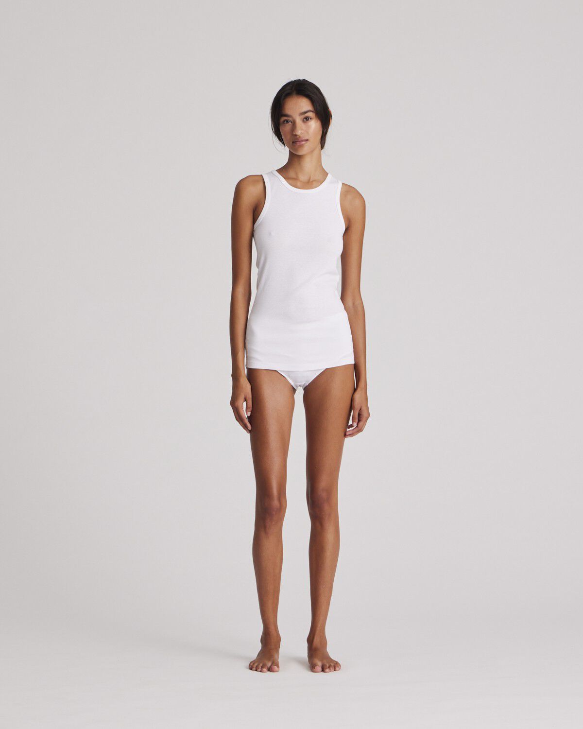 Alberte Cotton 1x1 RIB Top GOTS 243975