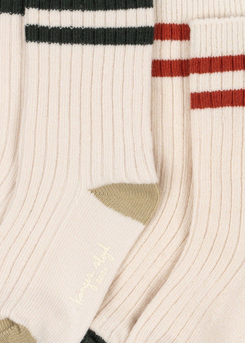 2 PACK RIB SOCKS