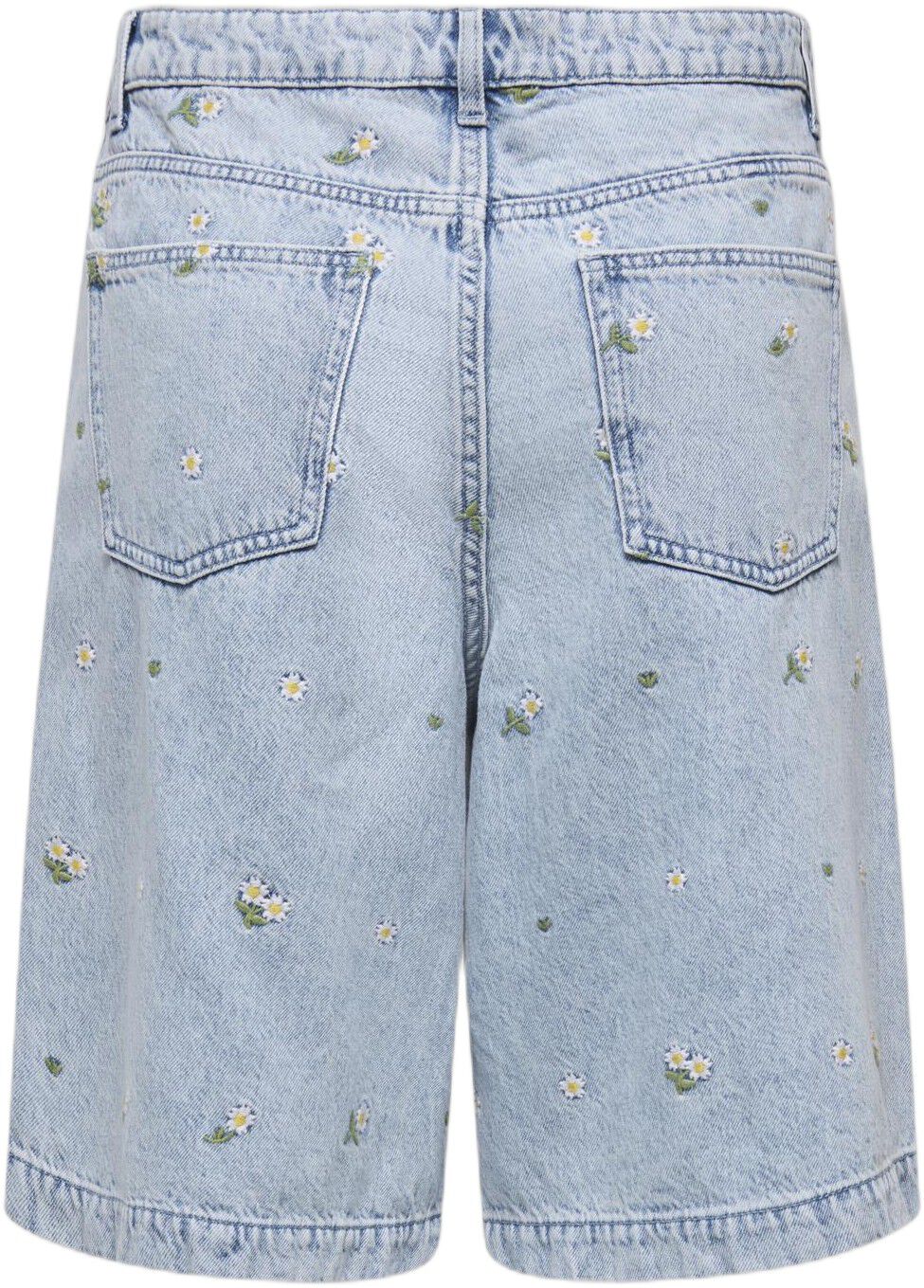 ONLDORSI-CASSIE EMB LONG SHORTS AKM