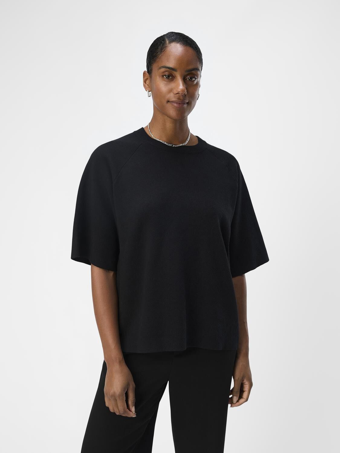 OBJREYNARD 2/4 KNIT PULLOVER NOOS